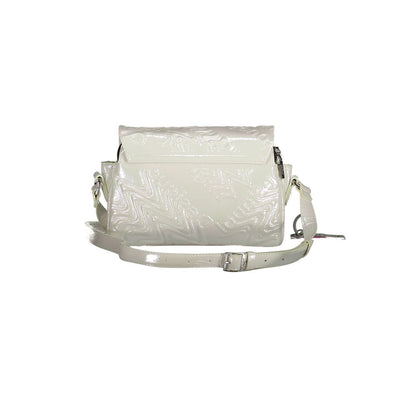 Bolso de polietileno blanco para mujer