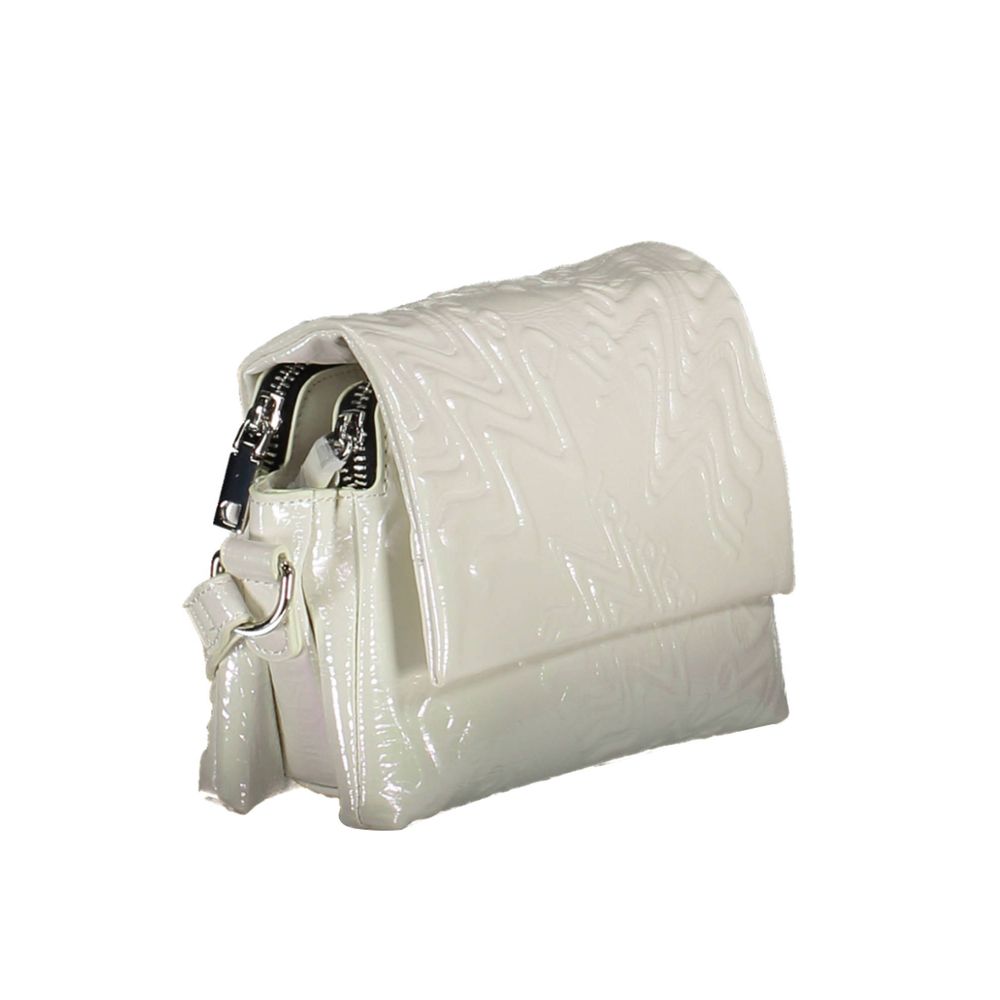 Bolso de polietileno blanco para mujer