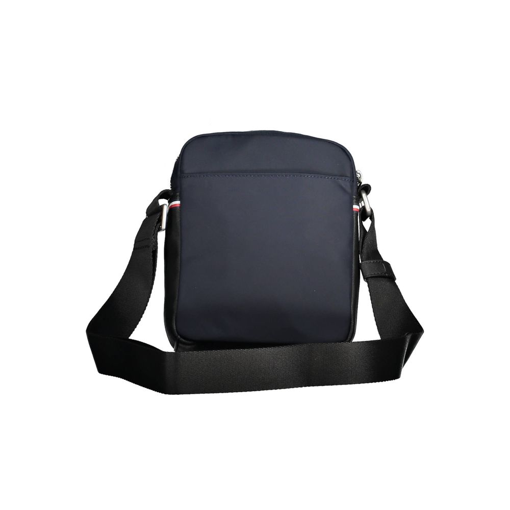 Bolso bandolera hombre poliéster azul