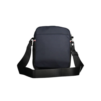 Bolso bandolera hombre poliéster azul