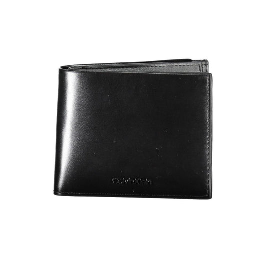 Cartera de hombre de piel negra