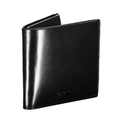 Cartera de hombre de piel negra