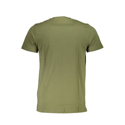 Camiseta verde de algodón