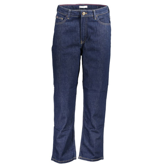 Pantalones y vaqueros de algodón azules