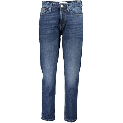 Pantalones y vaqueros de algodón azules