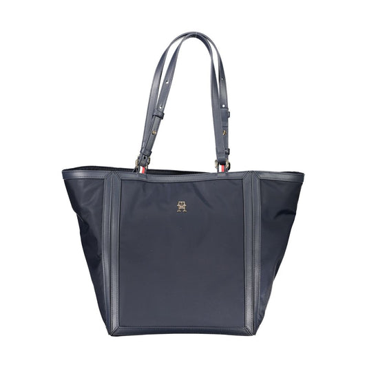 Bolso de poliéster azul