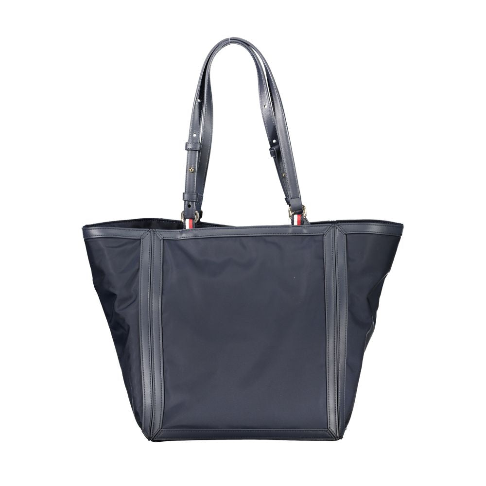 Bolso de poliéster azul