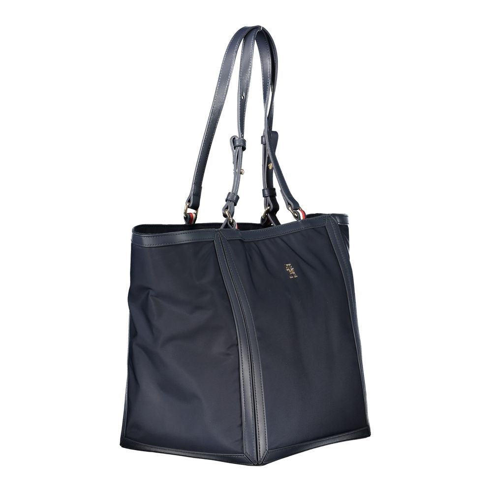 Bolso de poliéster azul