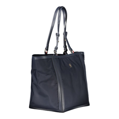 Bolso de poliéster azul