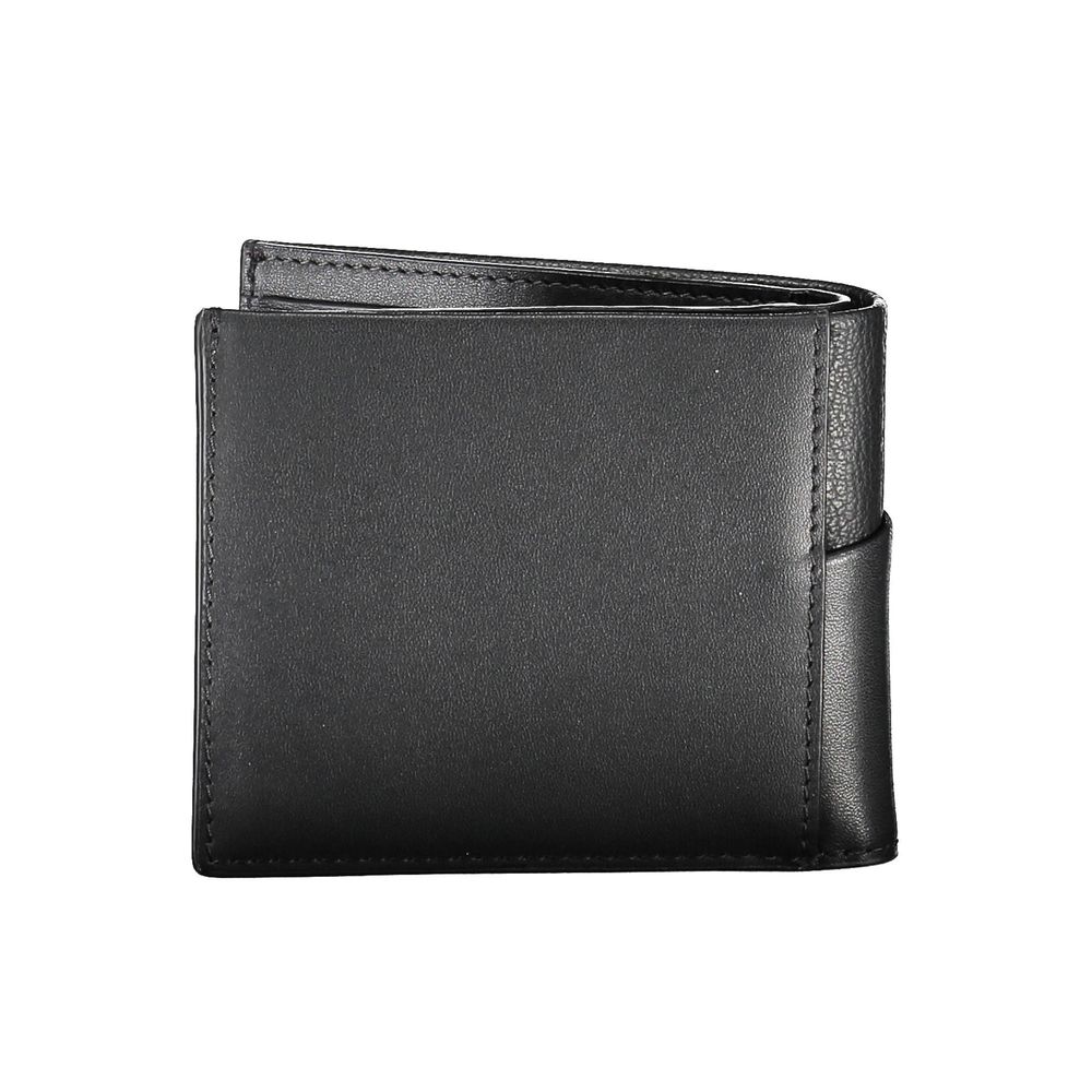 Elegante Cartera Billetera de Piel con Bloqueo RFID