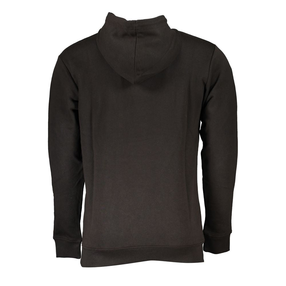 Jersey Negro Algodón Hombre