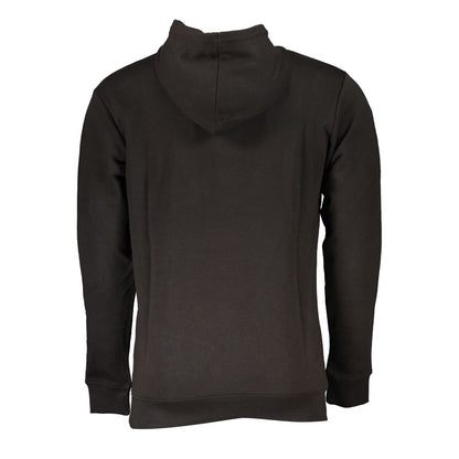 Jersey Negro Algodón Hombre