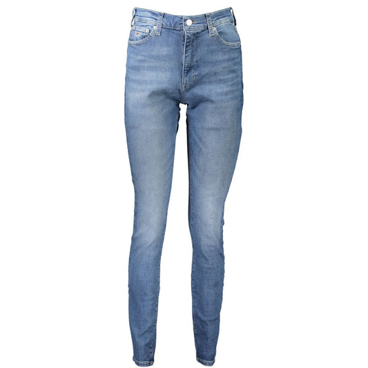 Pantalones y vaqueros de algodón azules