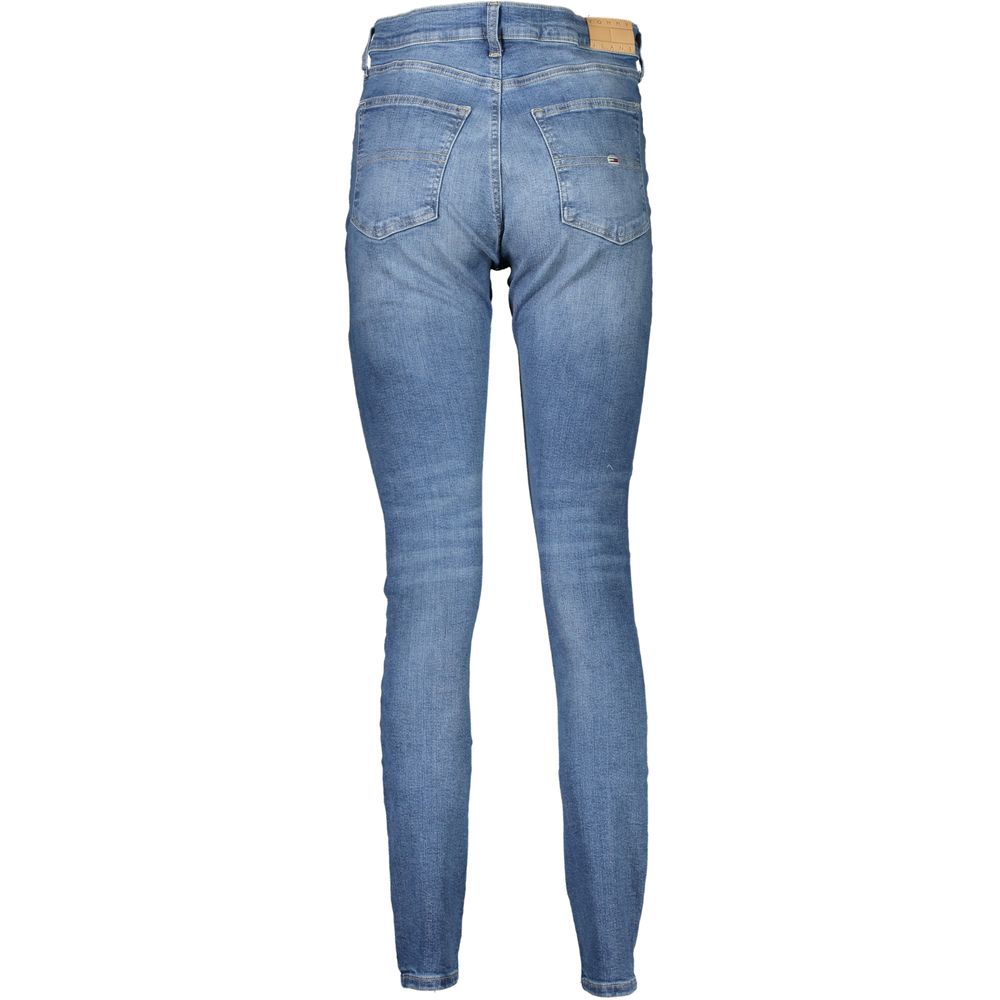 Pantalones y vaqueros de algodón azules