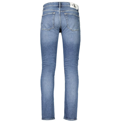 Pantalones y vaqueros de algodón azules