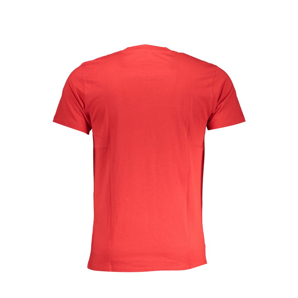 Camiseta roja de algodón