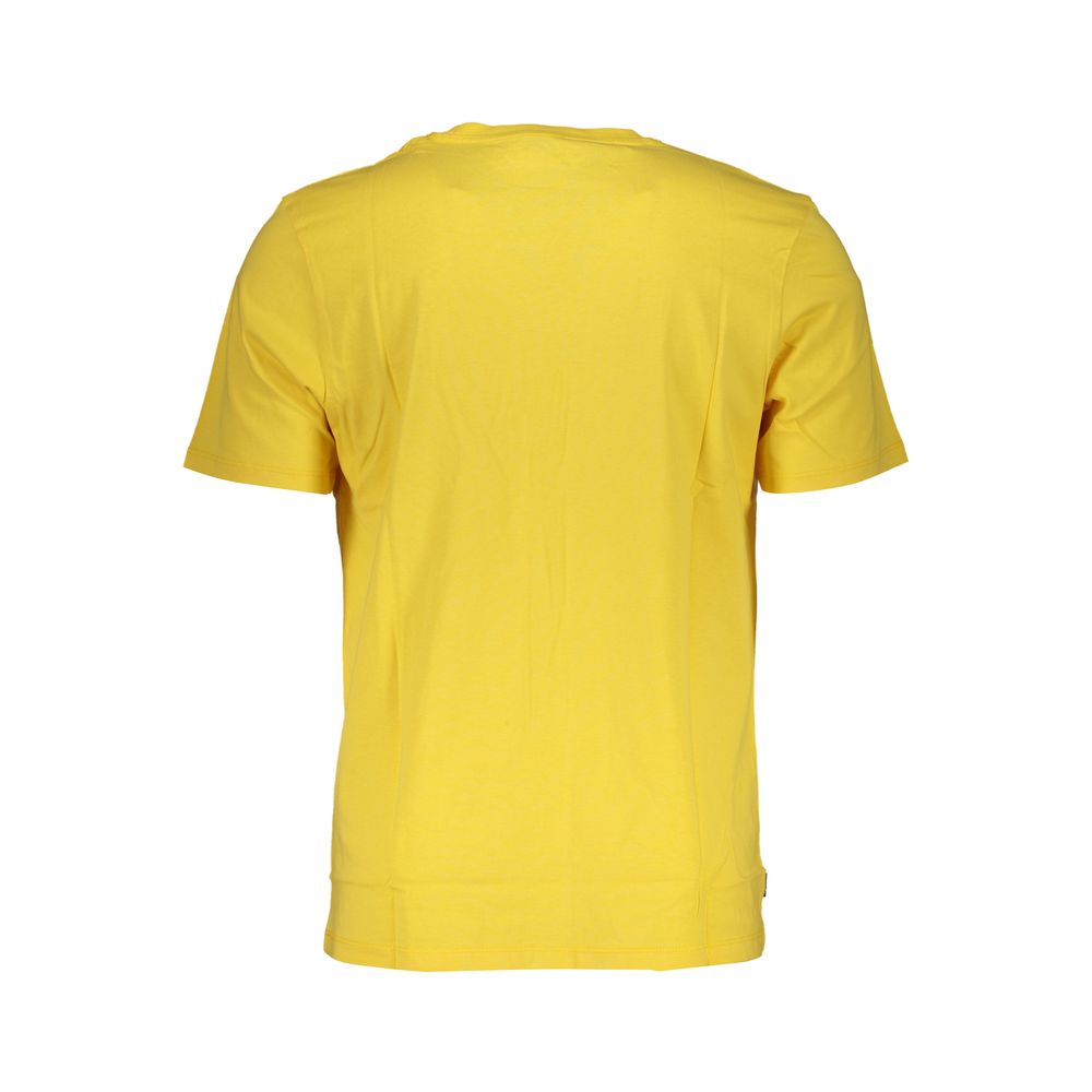 Camiseta amarilla de algodón