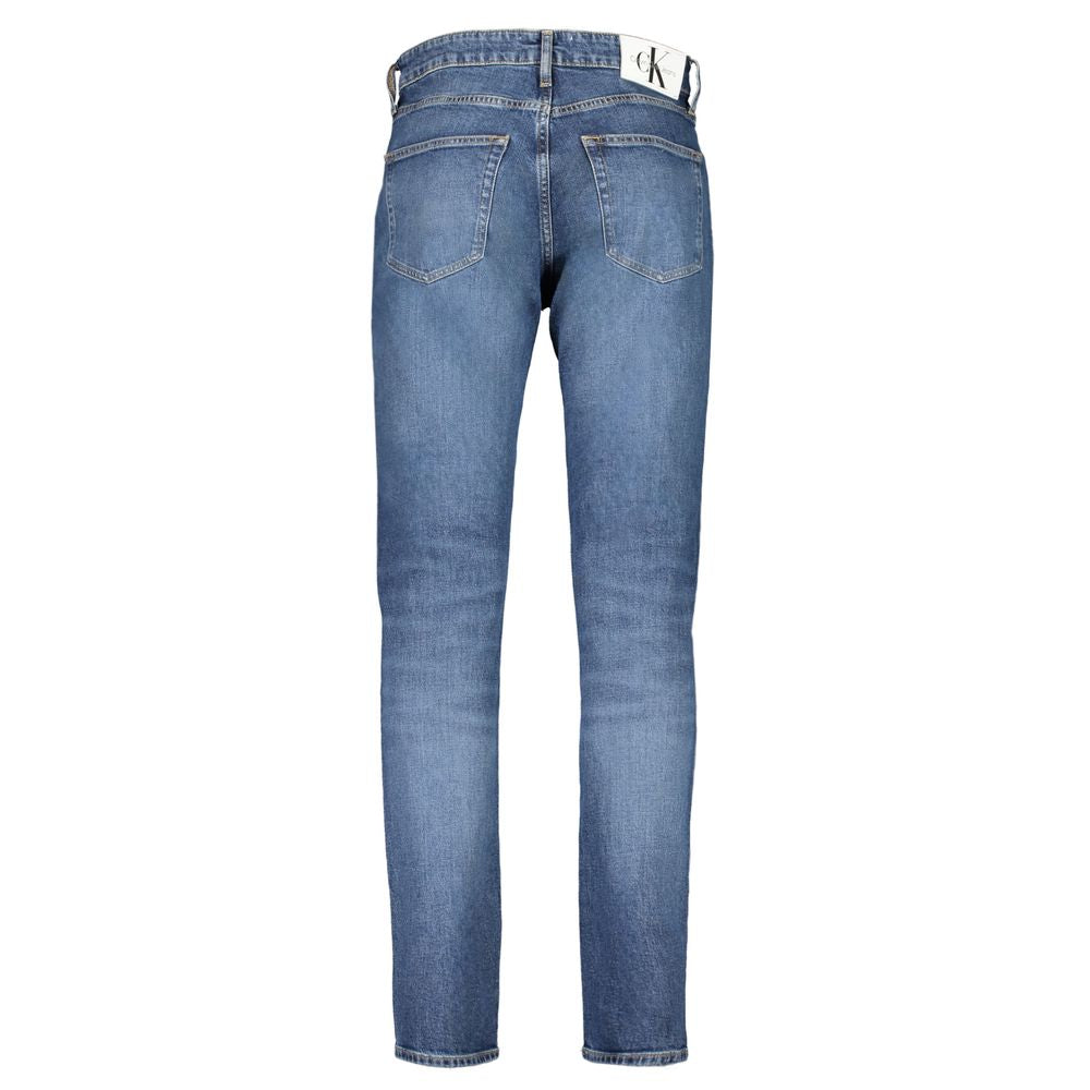 Pantalones y vaqueros de algodón azules