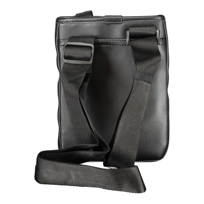 Bolso bandolera de polietileno negro