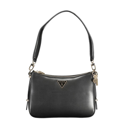 Bolso de polietileno negro para mujer