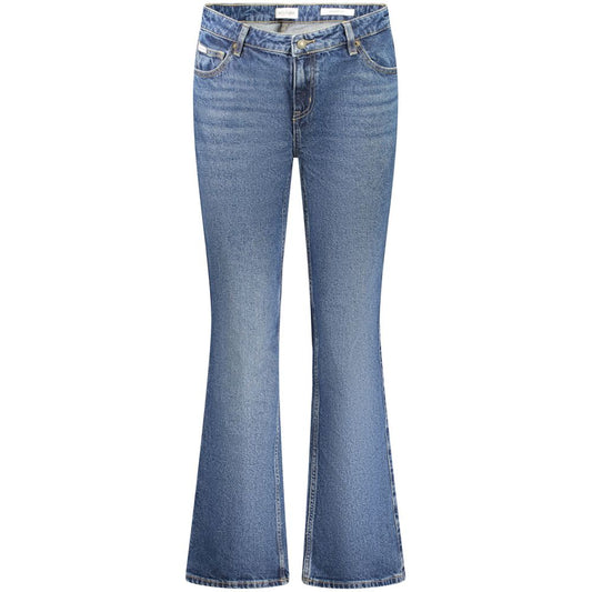 Pantalones y vaqueros de algodón azules