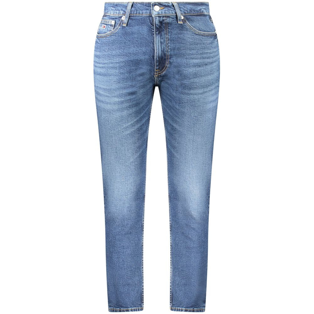 Vaqueros azules de algodón para hombre