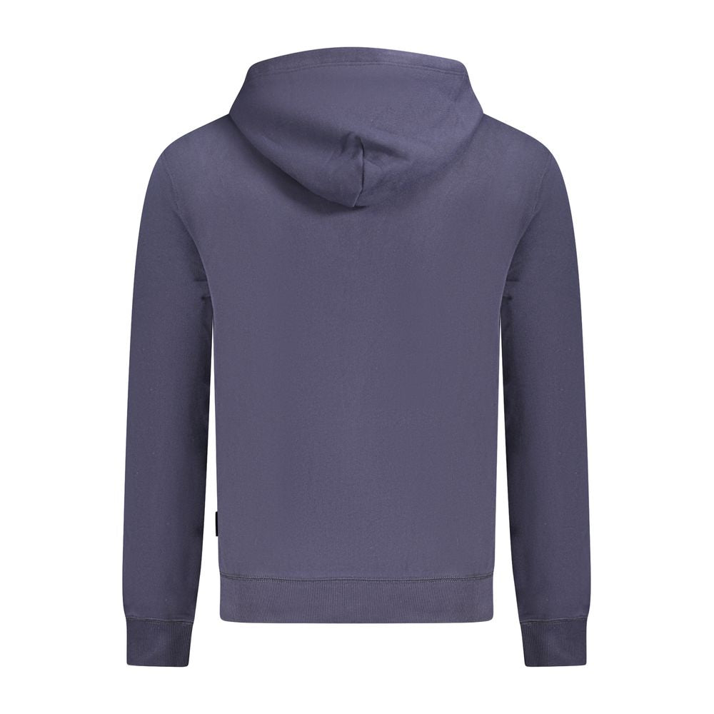 Jersey azul de algodón para hombre