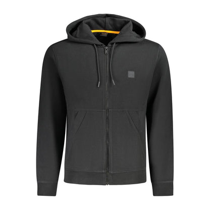 Black Cotton Sweater