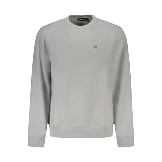 Jersey de algodón marrón para hombre