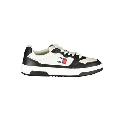 Black Leather Men Sneaker