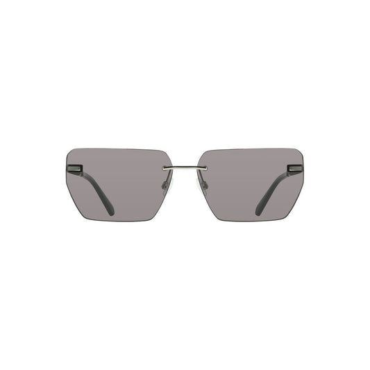 Gray Metal Men Sunglass