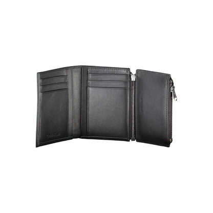 Cartera de hombre de piel negra