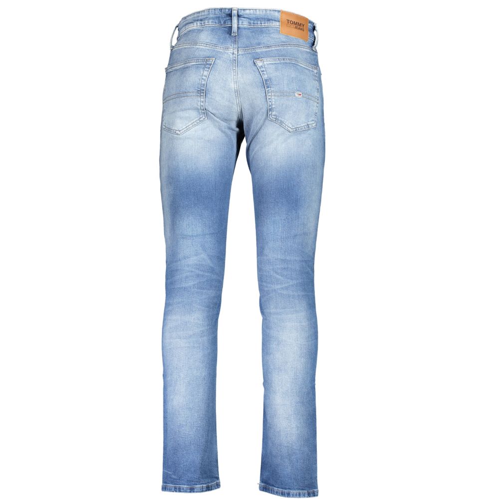 Vaqueros azules de algodón para hombre