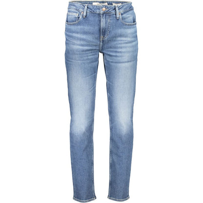 Pantalones y vaqueros de algodón azules