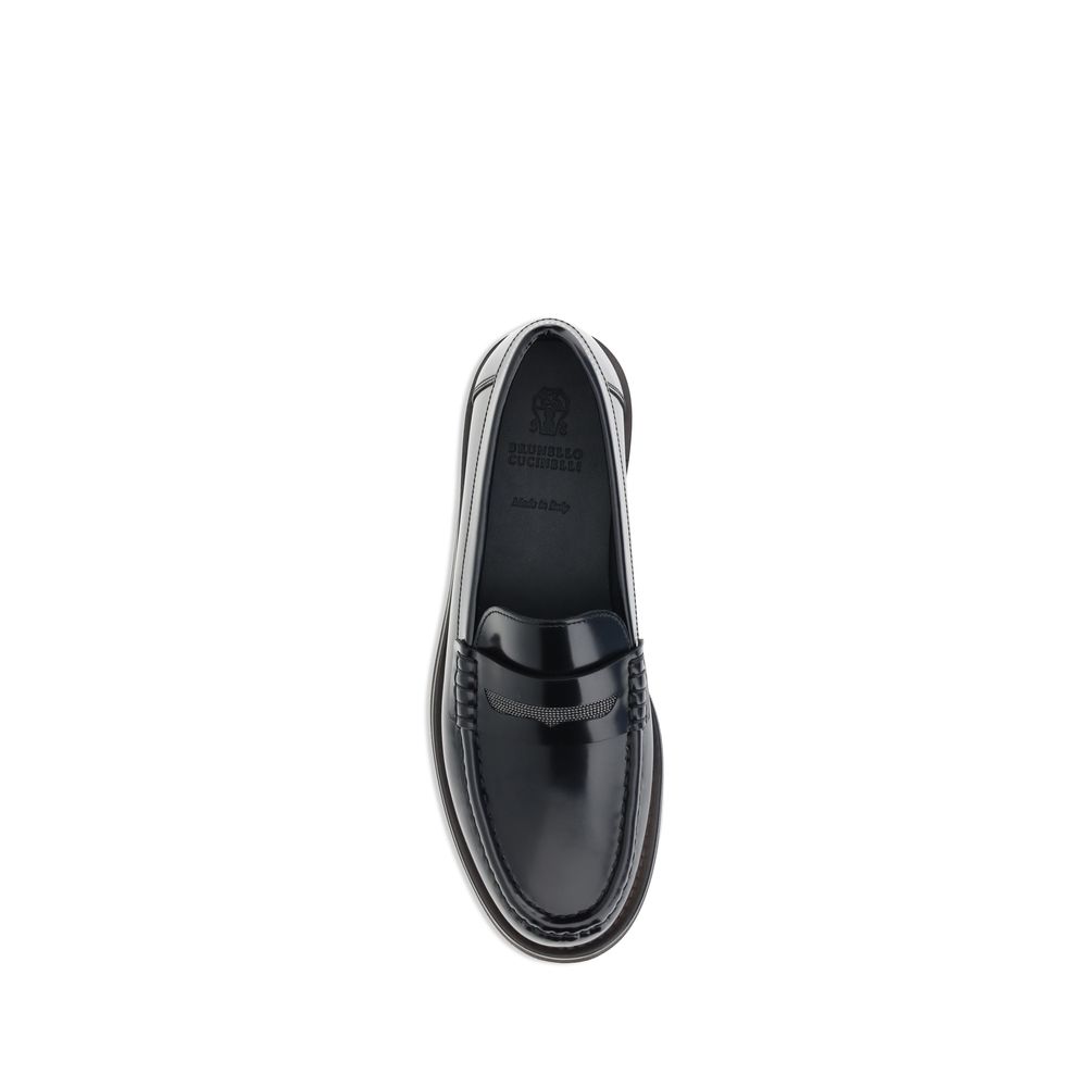 Mocasines de piel