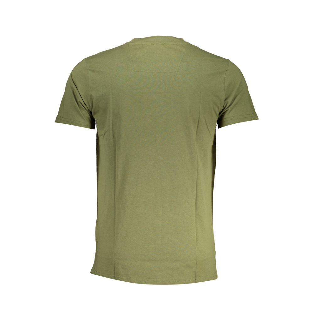 Camiseta verde de algodón
