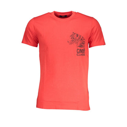 Camiseta roja de algodón