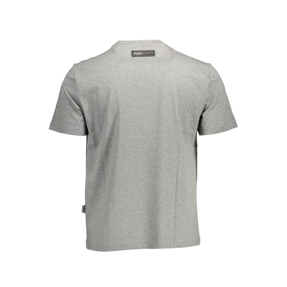 Camiseta marrón de algodón para hombre