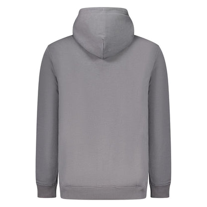 Gray Cotton Men Sweater