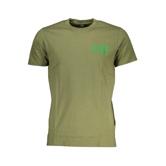 Camiseta verde de algodón