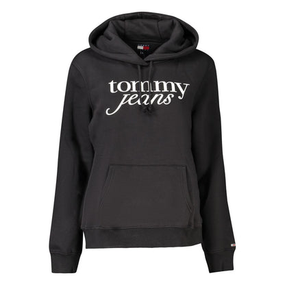 Jersey Negro Algodón Mujer