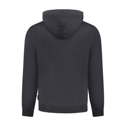 Jersey Negro Algodón Hombre