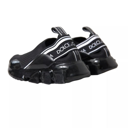 Black Sorrento Slip On Low Top Sneakers