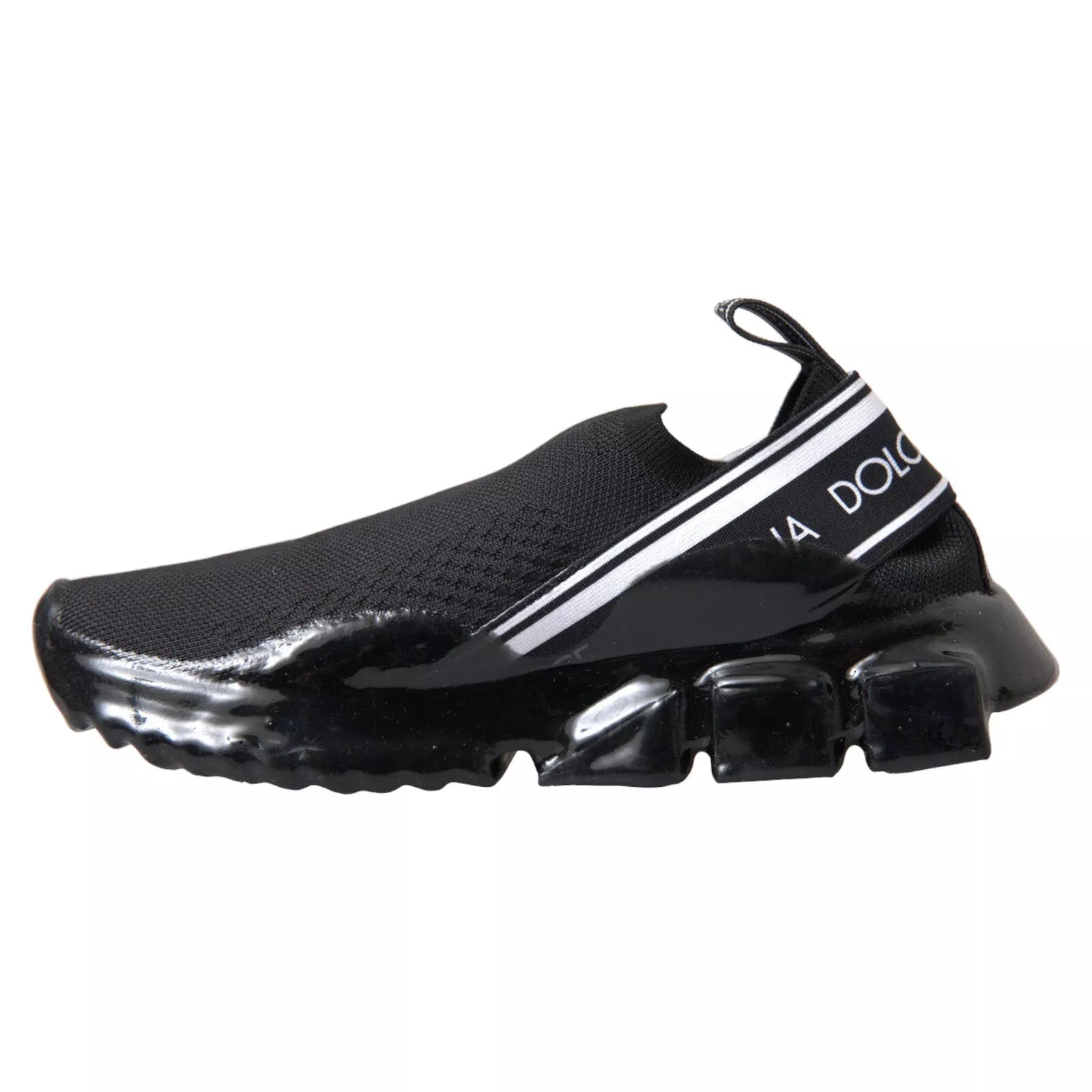 Black Sorrento Slip On Low Top Sneakers