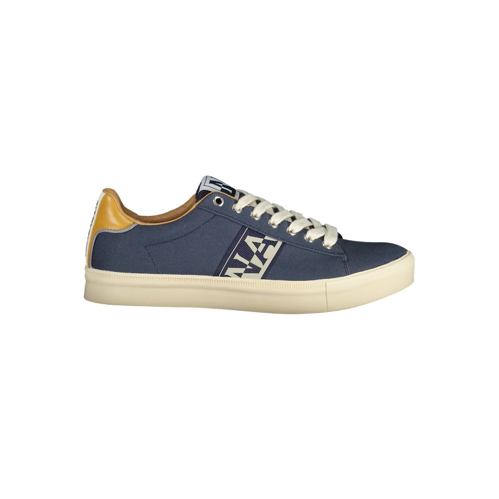 Zapatillas para hombre de poliéster azul