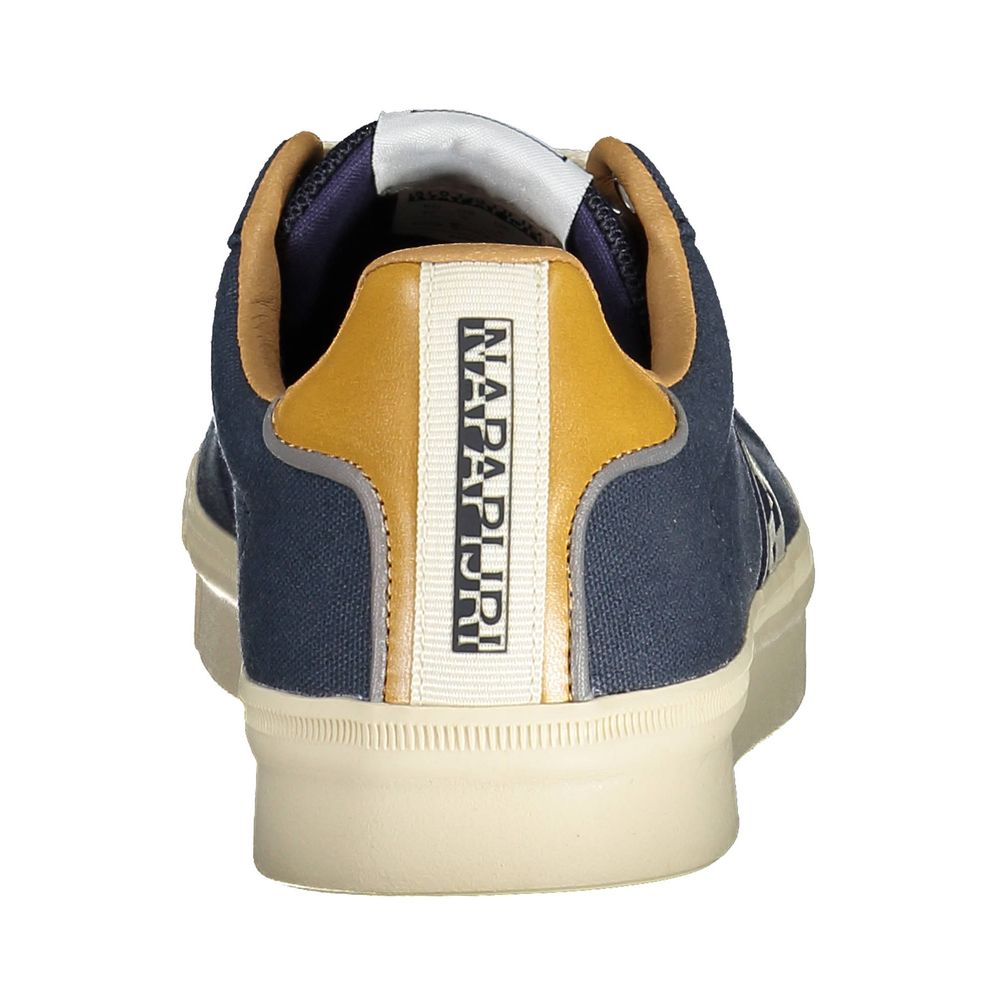 Zapatillas para hombre de poliéster azul