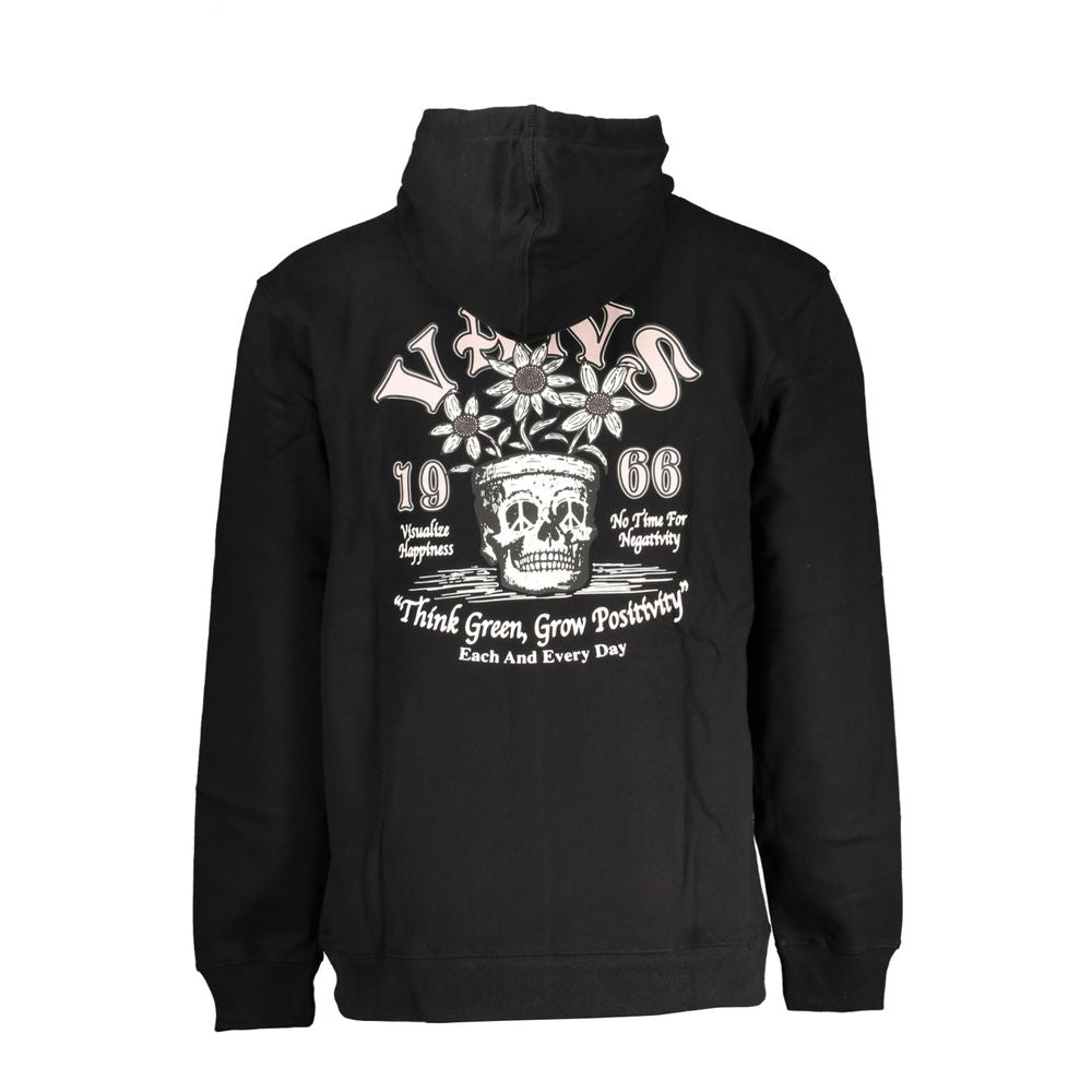 Sudadera con capucha Sleek Fleece en negro