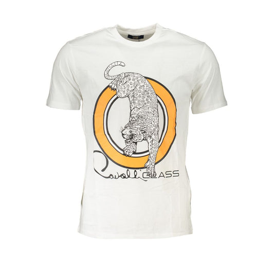 Camiseta blanca de algodón