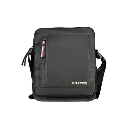 Bolso bandolera de polietileno negro