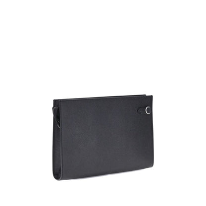 Grained leather Pouch